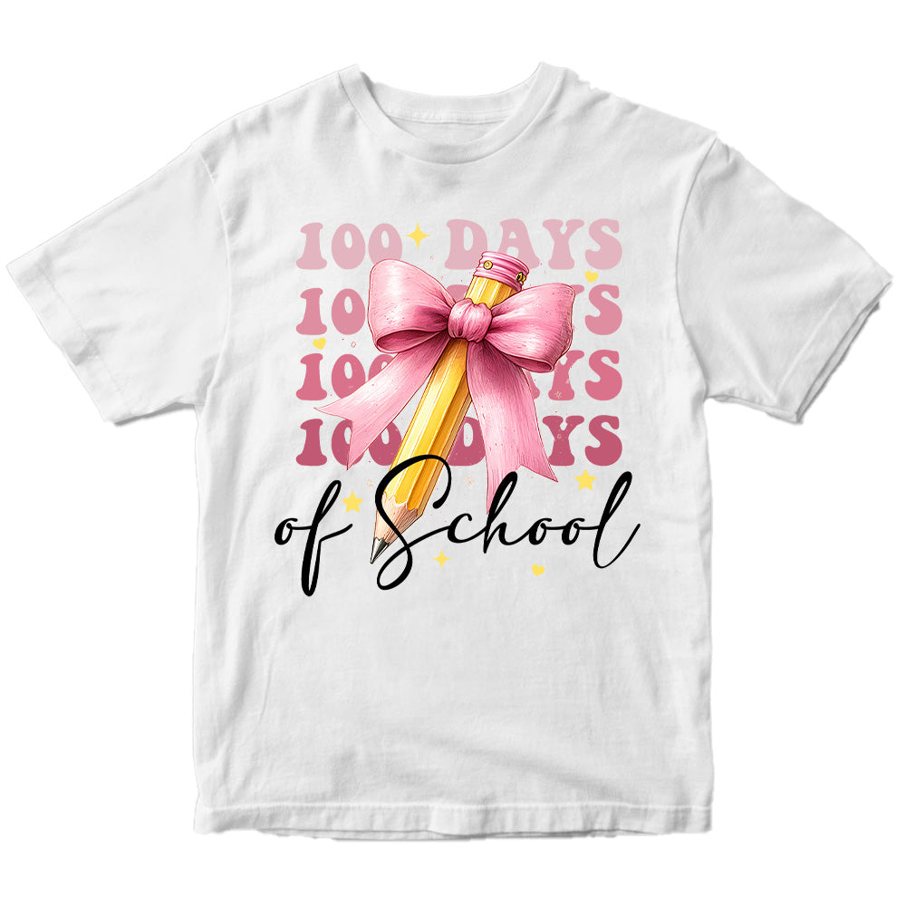 100 Days Of School Pencil - TV Show, Trending, Funny & Lifestyle T-Shirts, Hoodies & More
