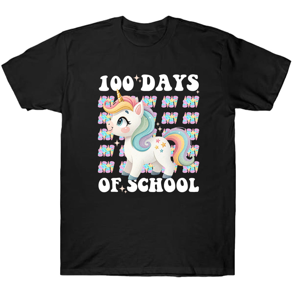 100 Days Of School Pony - TV Show, Trending, Funny & Lifestyle T-Shirts, Hoodies & More