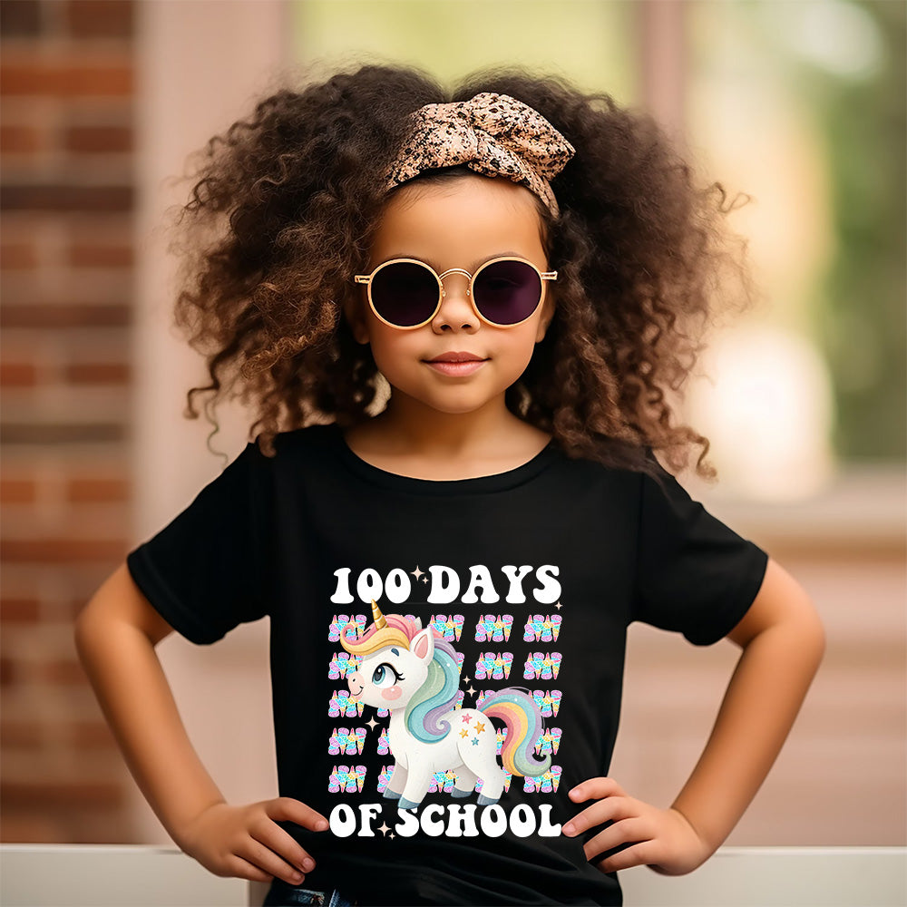 100 Days Of School Pony - TV Show, Trending, Funny & Lifestyle T-Shirts, Hoodies & More