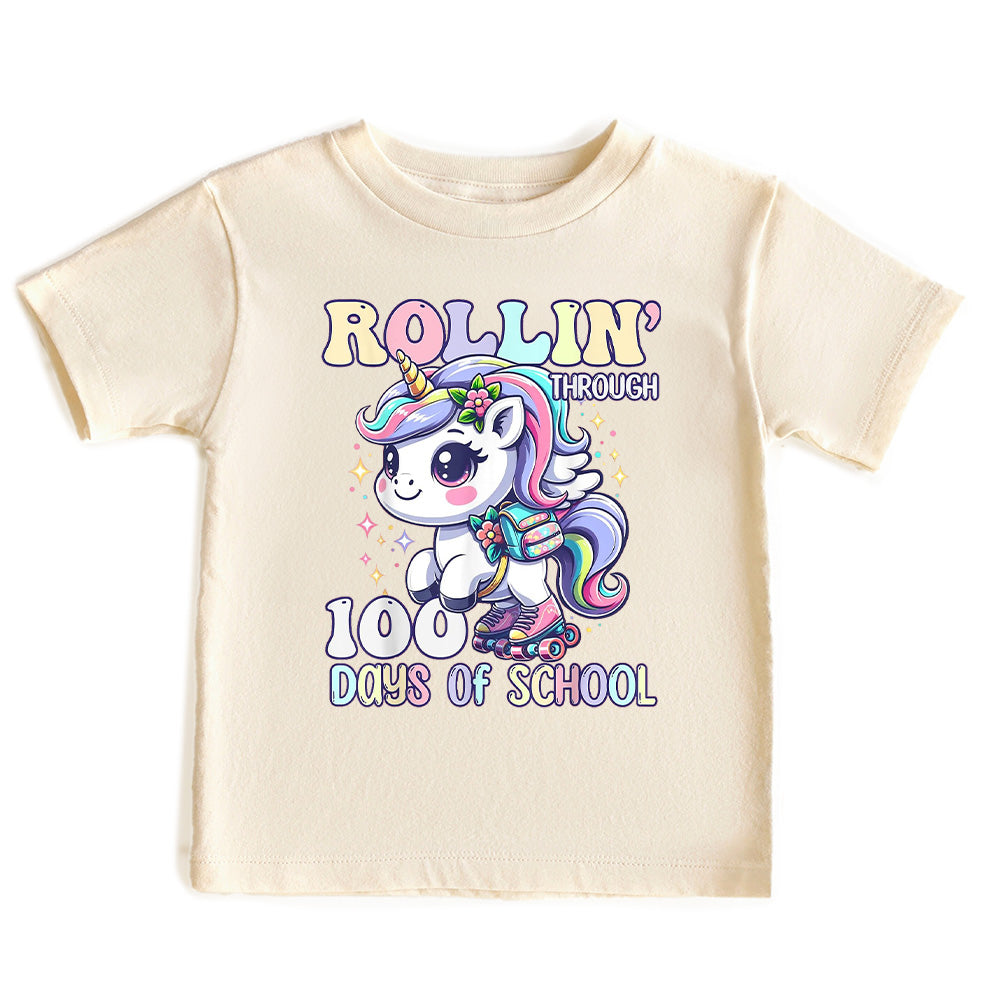 100 Days Of School Rollin' Through - TV Show, Trending, Funny & Lifestyle T-Shirts, Hoodies & More