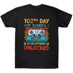 100 Days Of School Achievement Unlocked - TV Show, Trending, Funny & Lifestyle T-Shirts, Hoodies & More