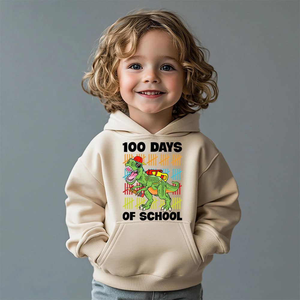 100 Days Of School Dino - TV Show, Trending, Funny & Lifestyle T-Shirts, Hoodies & More
