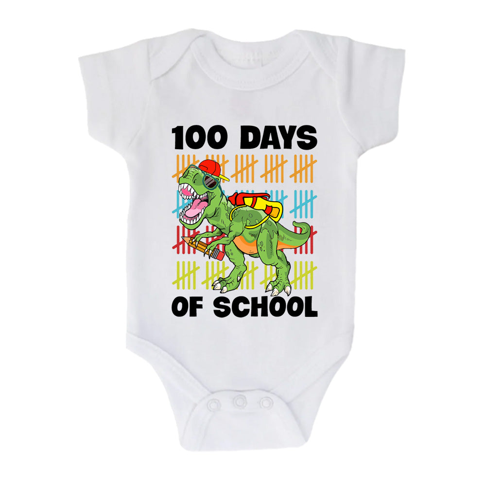 100 Days Of School Dino - TV Show, Trending, Funny & Lifestyle T-Shirts, Hoodies & More