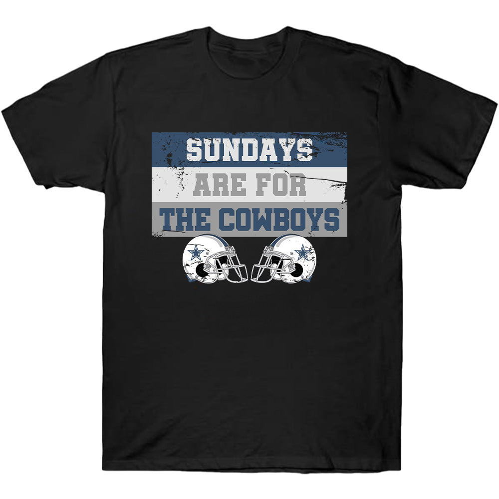 Sundays Are For The Cowboys Tees - American Football T-Shirts, Hoodies & More