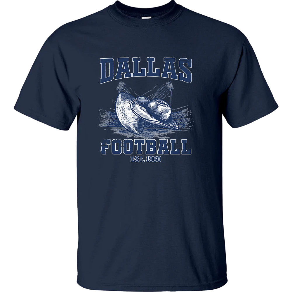 Dallas Football Team Est. 1960 Tees - Cowboys American Football T-Shirts, Hoodies & More