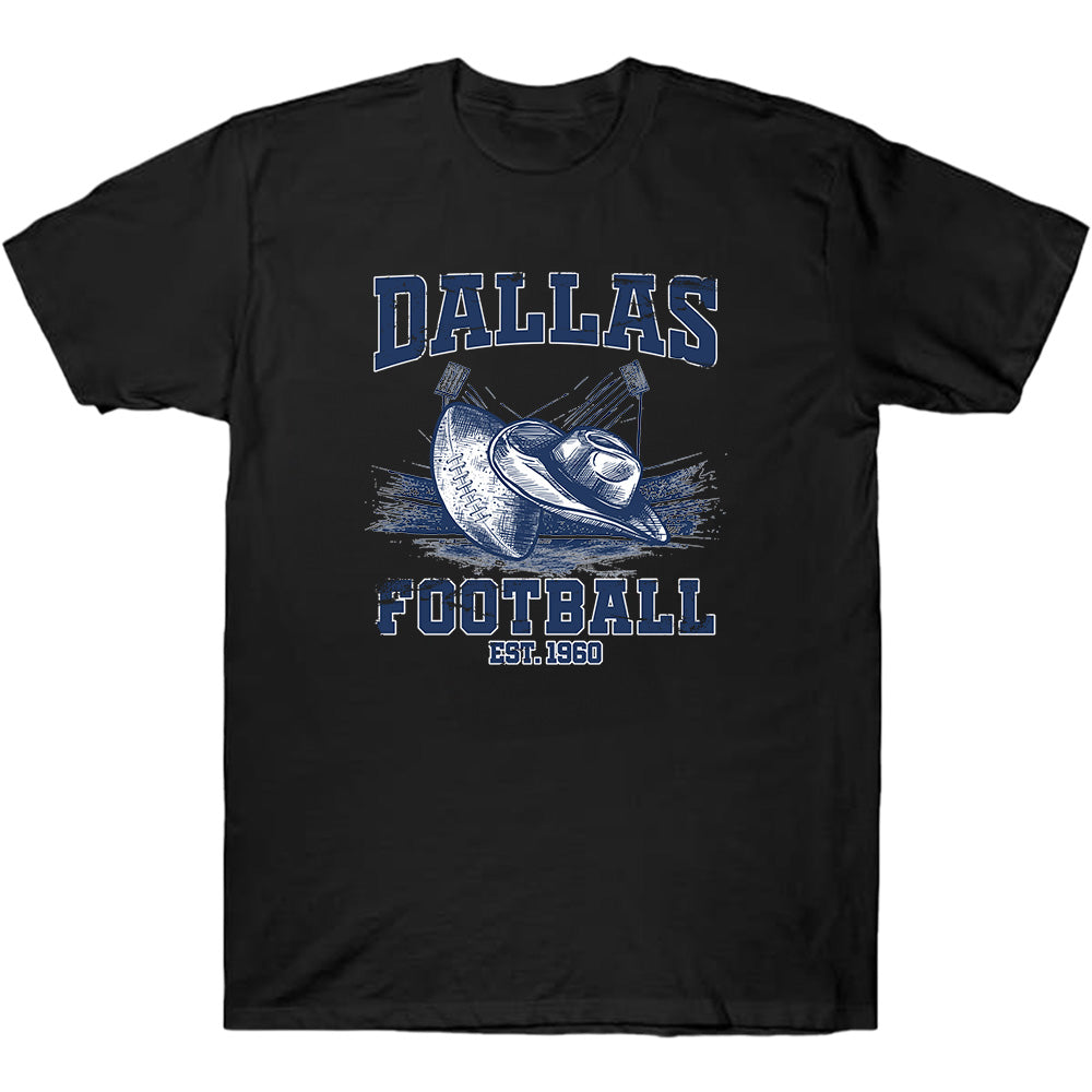 Dallas Football Team Est. 1960 Tees - Cowboys American Football T-Shirts, Hoodies & More