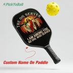 Jesus The OG Serves Pickleball Paddle