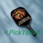 Jesus The OG Serves Pickleball Paddle