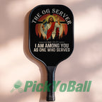 Jesus The OG Serves Pickleball Paddle