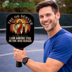 Jesus The OG Serves Pickleball Paddle