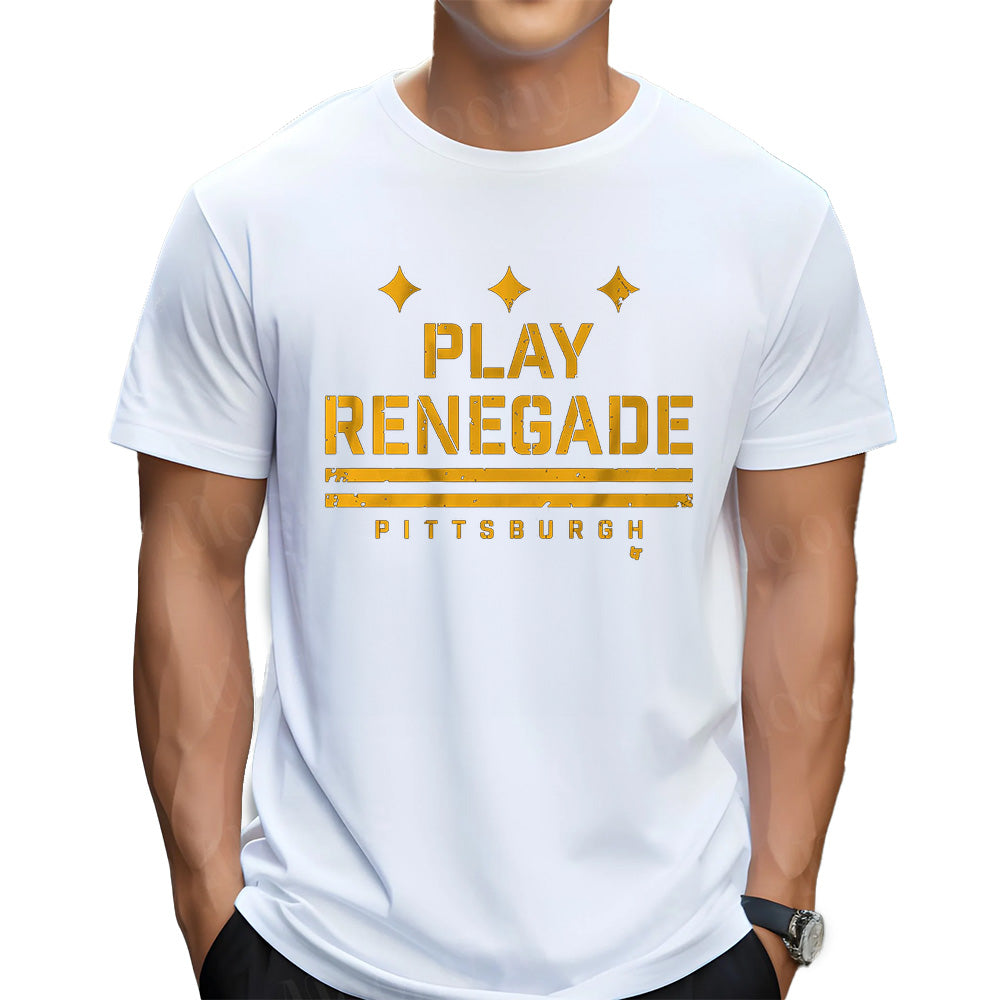 Play Renegade Pittsburgh Tee - Steelers American Football T-Shirts, Hoodies & More