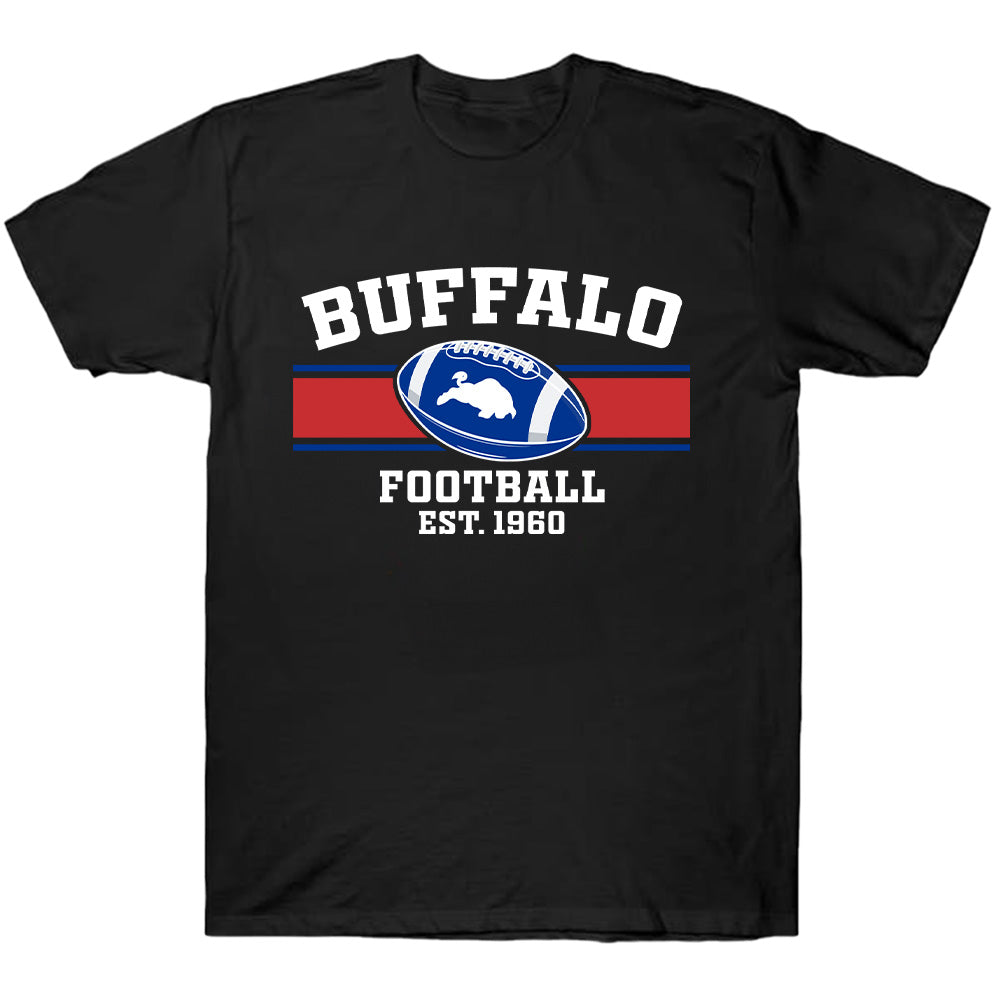 Buffalo Football Team Est 1960 - American Football T-Shirts, Hoodies & More