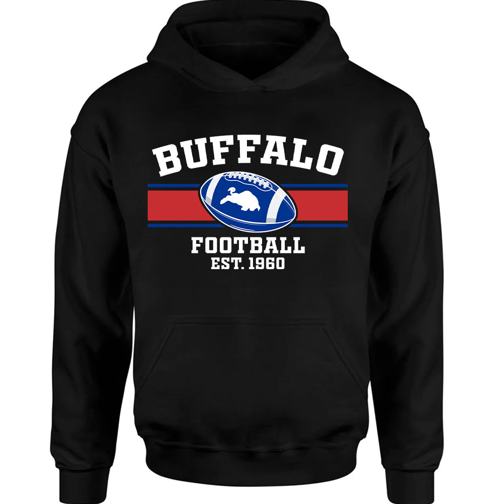 Buffalo Football Team Est 1960 - American Football T-Shirts, Hoodies & More