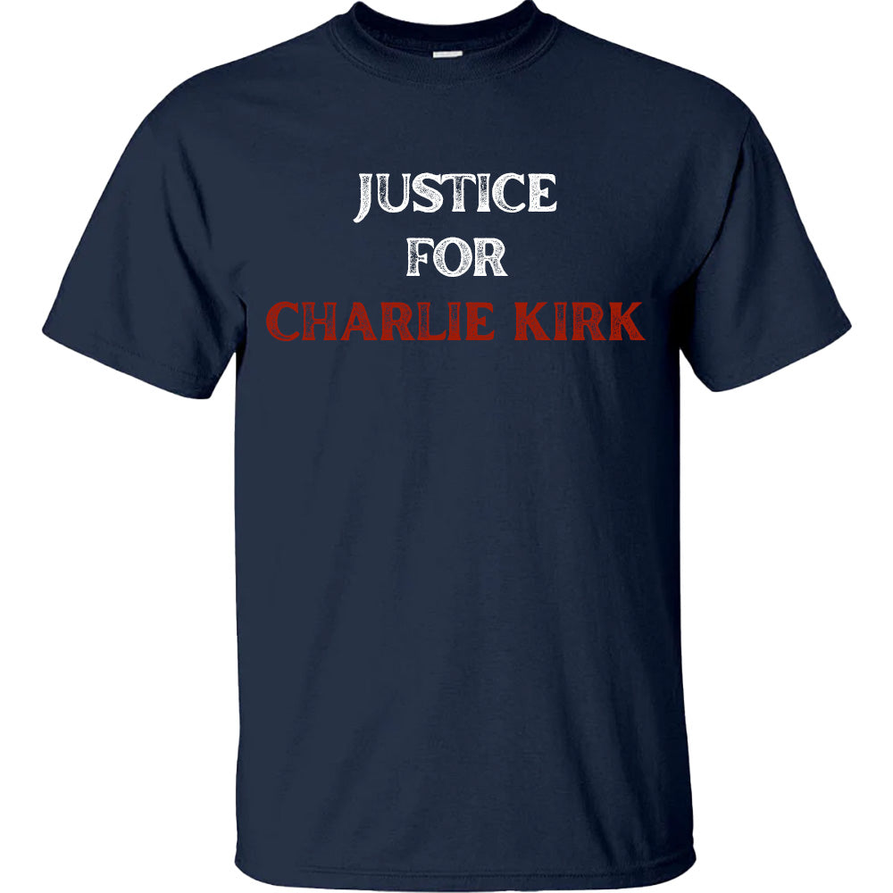 Justice For Charlie Kirk - TV Show, Trending, Funny & Lifestyle T-Shirts, Hoodies & More