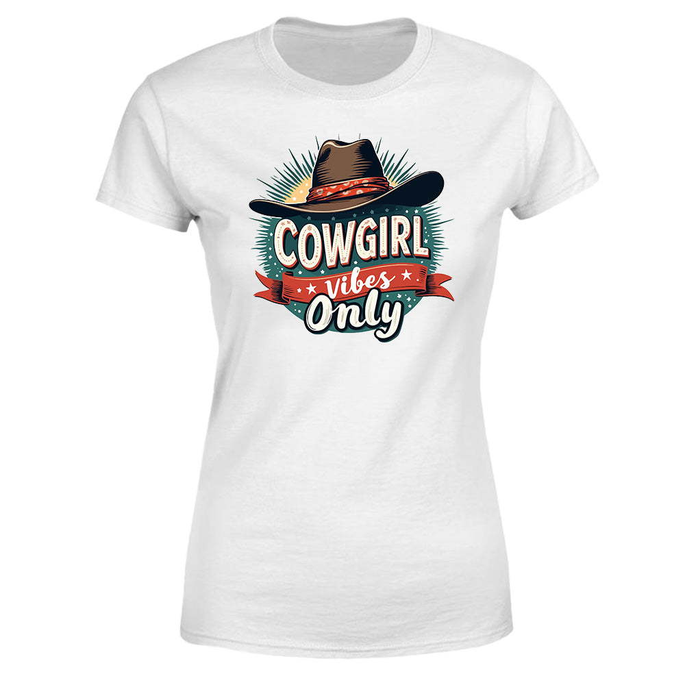 Cowgirl Vibe Only - TV Show, Trending, Funny & Lifestyle T-Shirts, Hoodies & More