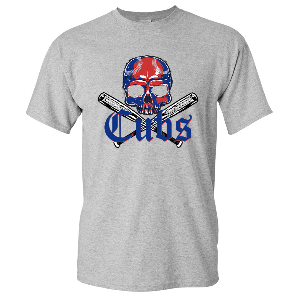 The Skeleton Chicago Baseball Team - Cubs Basetball T-Shirts, Hoodies & More