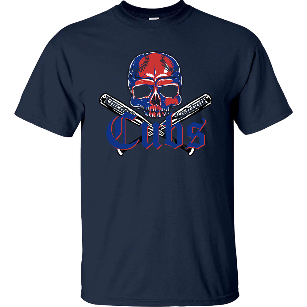 The Skeleton Chicago Baseball Team - Cubs Basetball T-Shirts, Hoodies & More