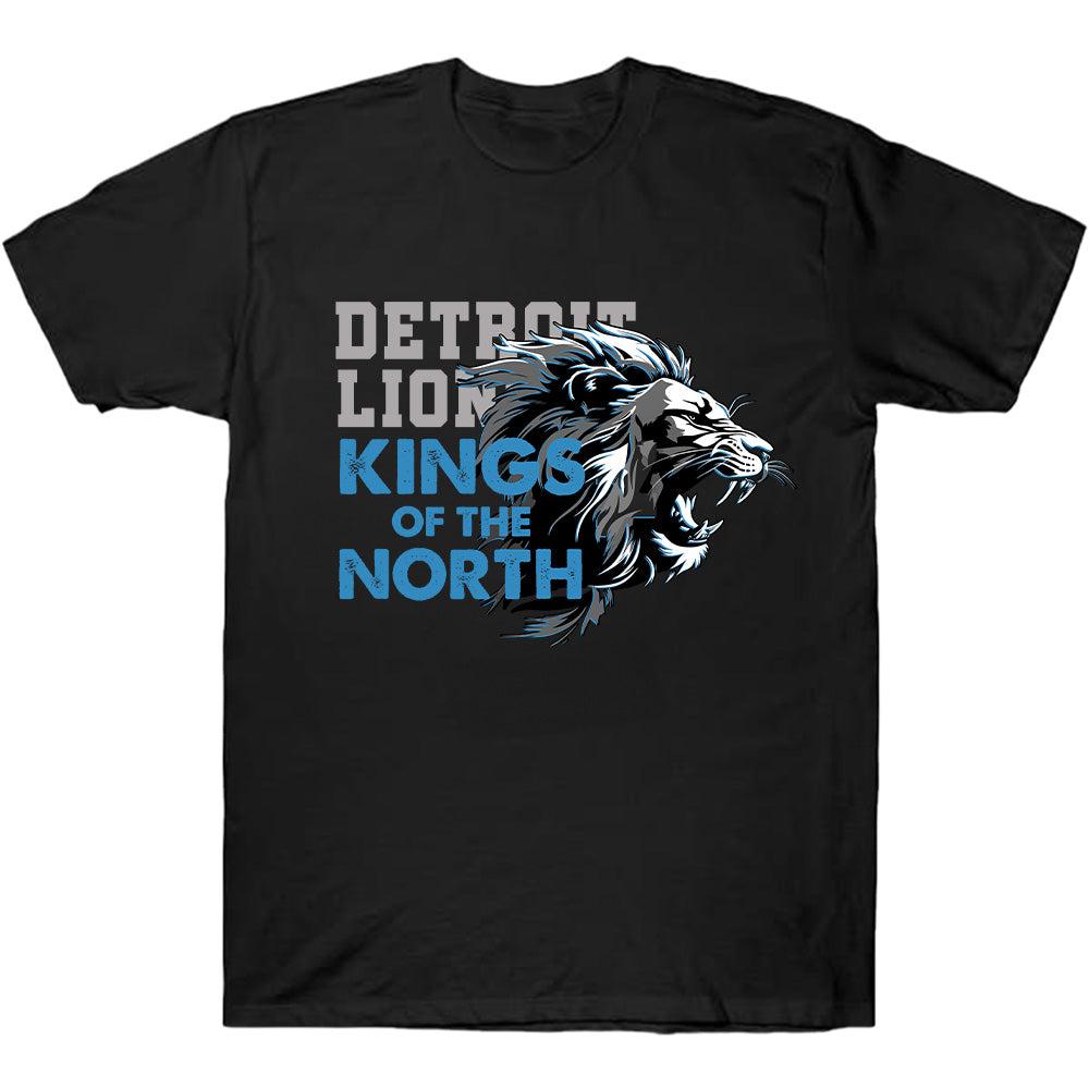 Detroit Lions Kings Of The North - American Football T-Shirts, Hoodies & More