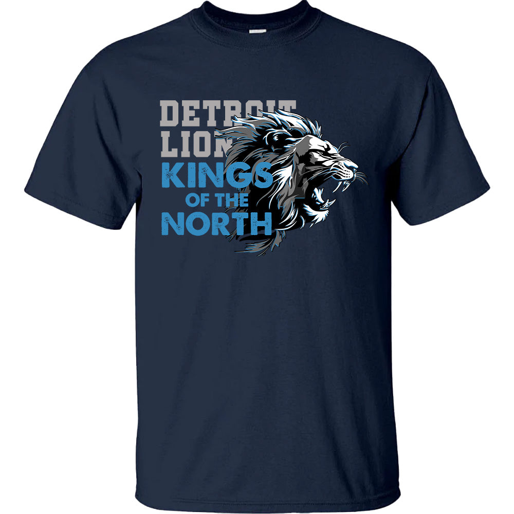 Detroit Lions Kings Of The North - American Football T-Shirts, Hoodies & More