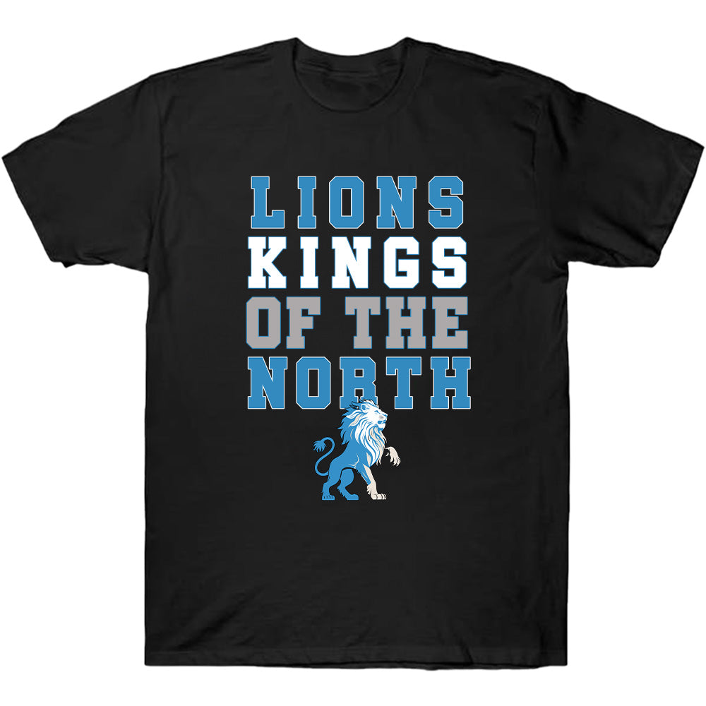 Lions Kings Of The North - Detroit American Football T-Shirts, Hoodies & More