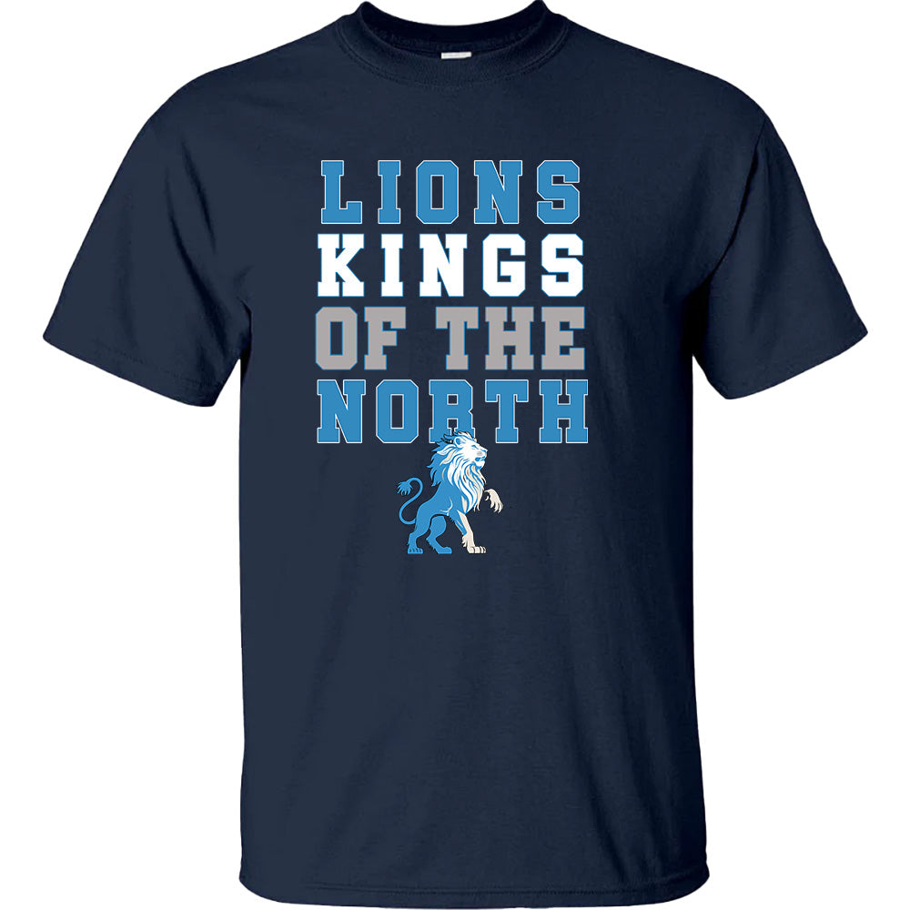Lions Kings Of The North - Detroit American Football T-Shirts, Hoodies & More