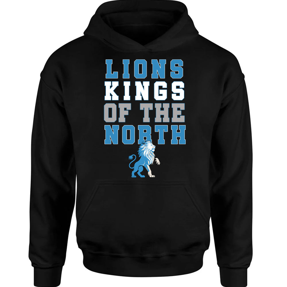 Lions Kings Of The North - Detroit American Football T-Shirts, Hoodies & More