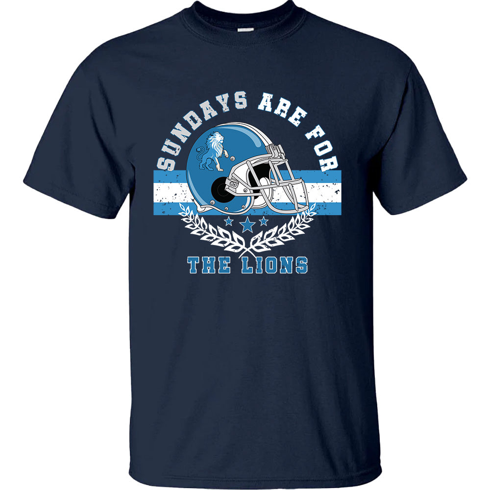Sundays Are For The Lions - Detroit American Football T-Shirts, Hoodies & More