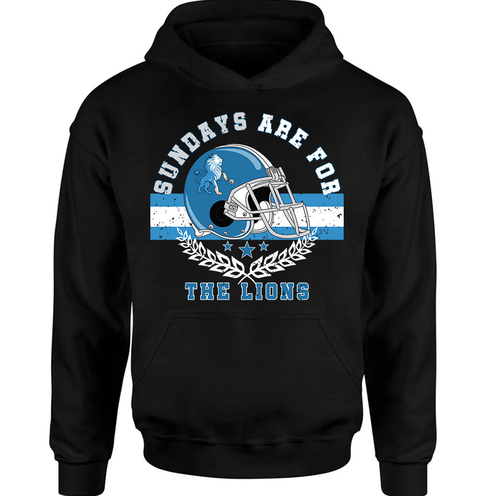 Sundays Are For The Lions - Detroit American Football T-Shirts, Hoodies & More