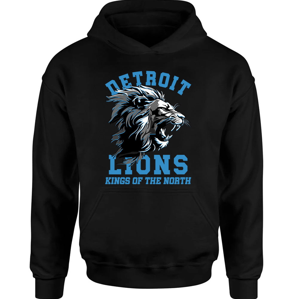 Kings Of The North Detroit Lions - American Football T-Shirts, Hoodies & More
