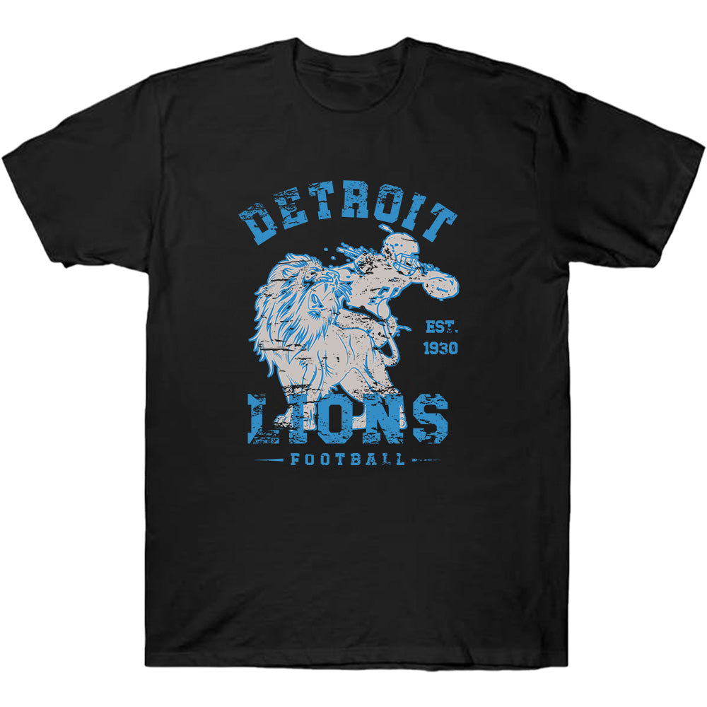 Detroit Football Team Est. 1930 - Lions American Football T-Shirts, Hoodies & More