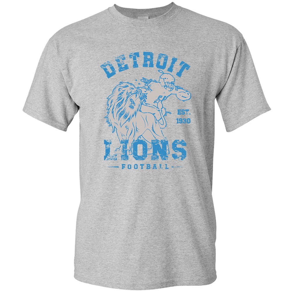 Detroit Football Team Est. 1930 - Lions American Football T-Shirts, Hoodies & More