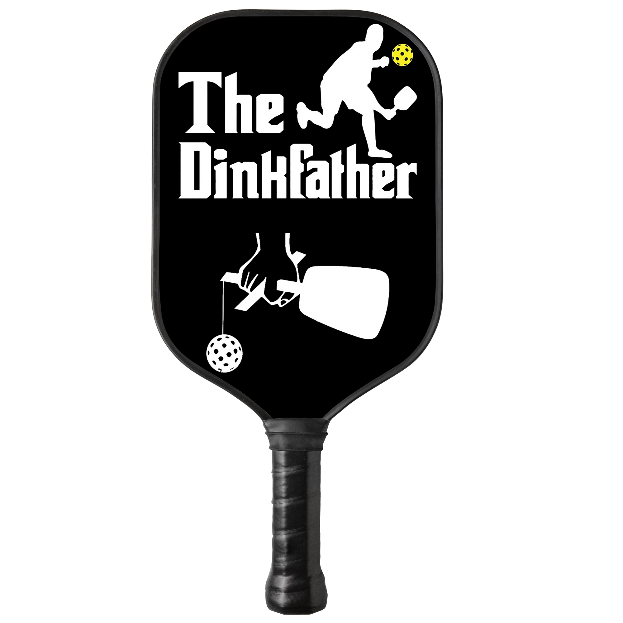 Personalized "The Dinkfather" - Pickleball Men Paddle