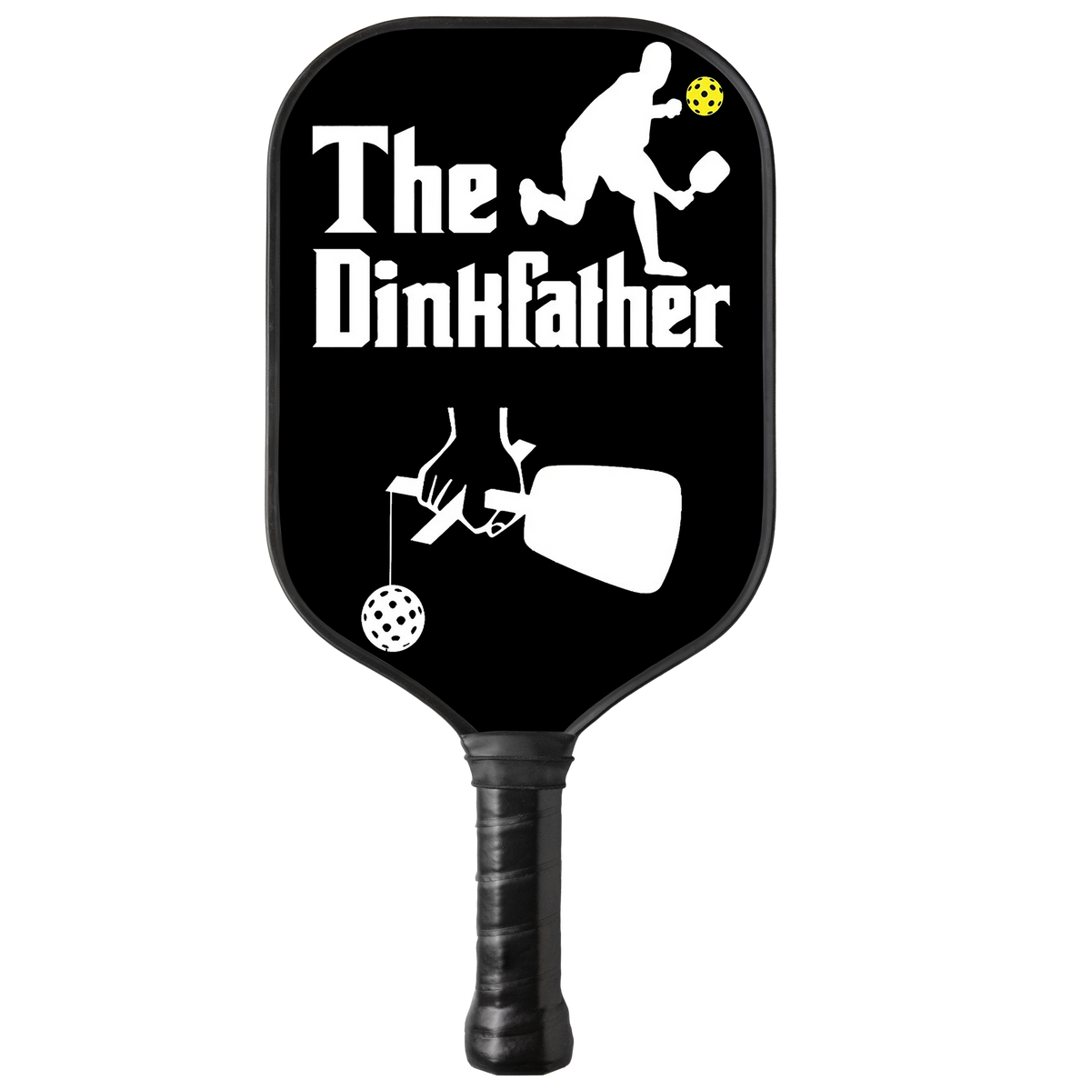 Personalized "The Dinkfather" - Pickleball Men Paddle