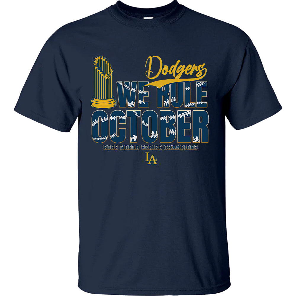 Dodgers 2025 Series Champions Shirt - Baseball T-Shirts, Hoodies & More