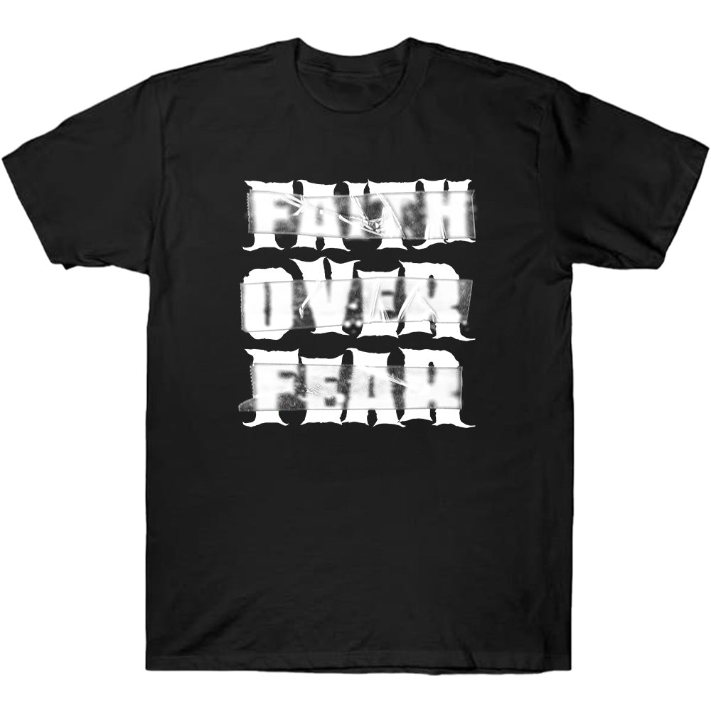 Faith Over Fear Blur - TV Show, Trending, Funny & Lifestyle T-Shirts, Hoodies & More