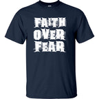 Faith Over Fear Blur - TV Show, Trending, Funny & Lifestyle T-Shirts, Hoodies & More