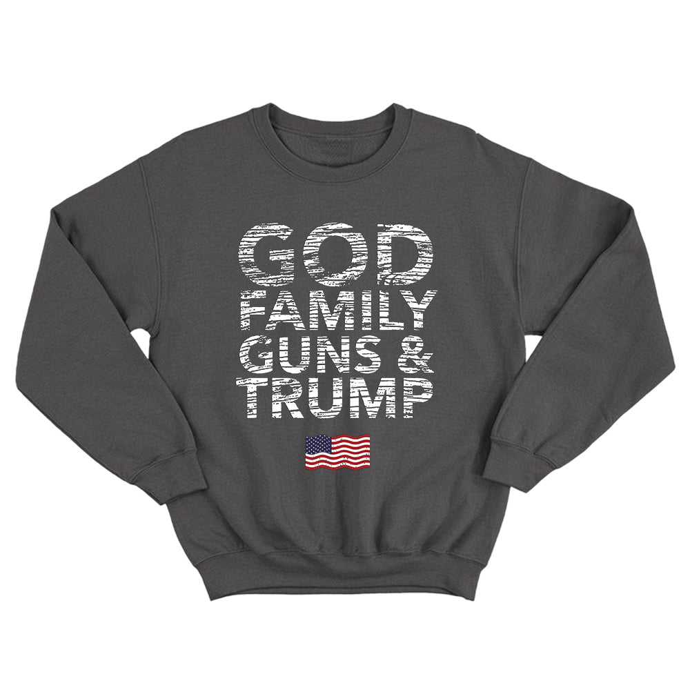 God Family Guns & Trump Shirt - Patriotic, 2nd Amendment T-Shirts, Hoodies, Sweatshirt