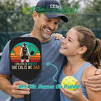 Personalized "I Created A Monster And She Calls Me Dad" Paddle with Custom Name