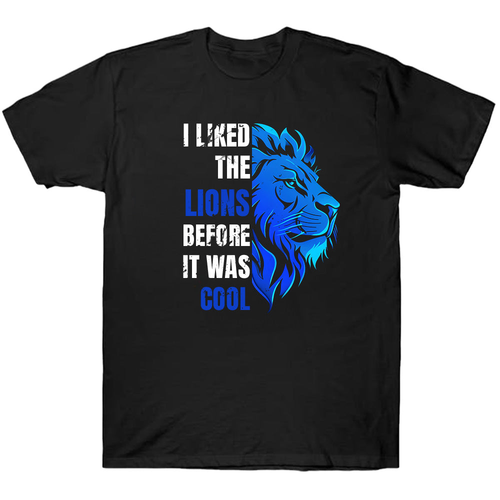 I Like The Lions Before It Was Cool - American Football T-Shirts, Hoodies & More