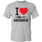 I Love Second Amendment Shirt - Patriotic, 2nd Amendment T-Shirts, Hoodies, Sweatshirt & More