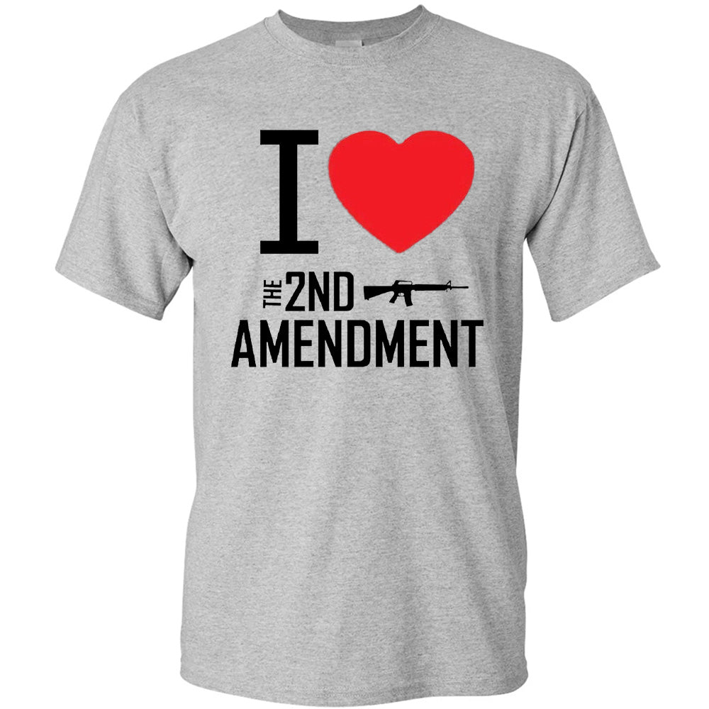 I Love Second Amendment Shirt - Patriotic, 2nd Amendment T-Shirts, Hoodies, Sweatshirt & More