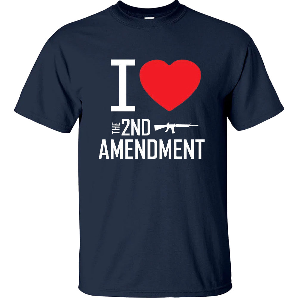I Love Second Amendment Shirt - Patriotic, 2nd Amendment T-Shirts, Hoodies, Sweatshirt & More