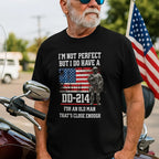 I'm Not Perfect But I Do Have A DD-214 Shirt - Patriotic, 2nd Amendment T-Shirts, Hoodies, Sweatshirt