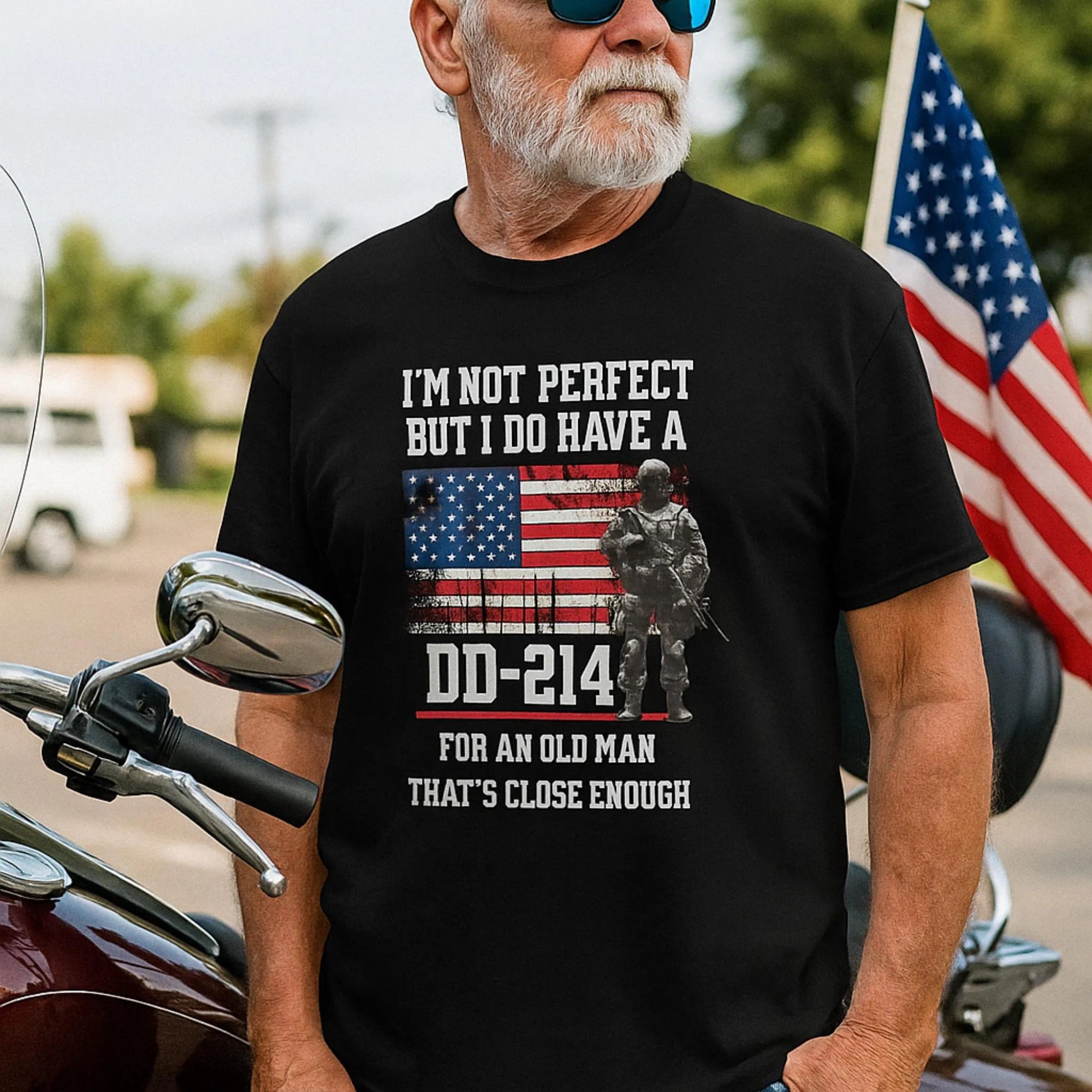 I'm Not Perfect But I Do Have A DD-214 Shirt - Patriotic, 2nd Amendment T-Shirts, Hoodies, Sweatshirt
