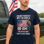 I'm Not Perfect But I Do Have A DD-214 Shirt - Patriotic, 2nd Amendment T-Shirts, Hoodies, Sweatshirt
