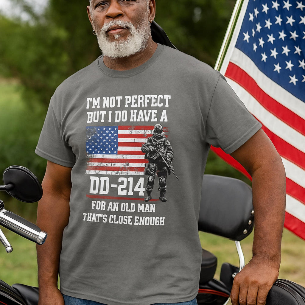 I'm Not Perfect But I Do Have A DD-214 Shirt - Patriotic, 2nd Amendment T-Shirts, Hoodies, Sweatshirt