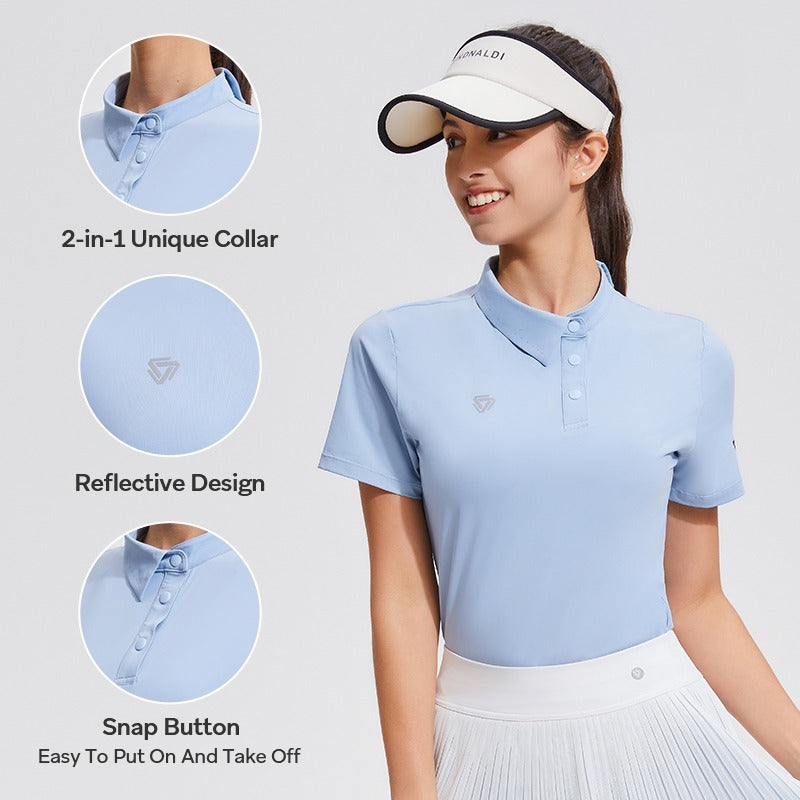 Tiered Pleats Pickleball & Tennis Skirt Set – Women’s Athletic Dress with Inner Shorts & Pockets
