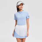 Tiered Pleats Pickleball & Tennis Skirt Set – Women’s Athletic Dress with Inner Shorts & Pockets