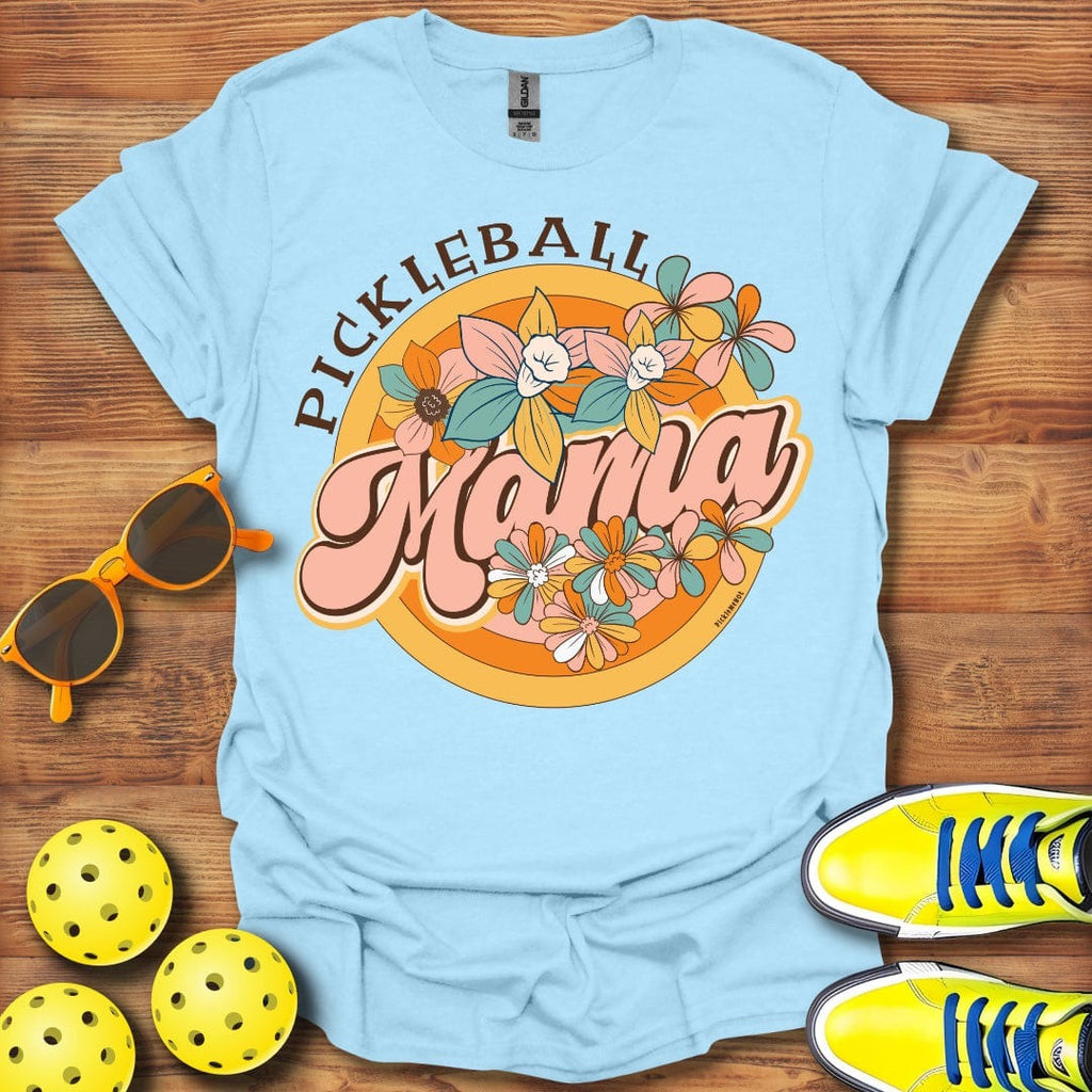 Floral "Pickleball Mama" Shirt - Pickleball T-Shirts, Hoodies & More