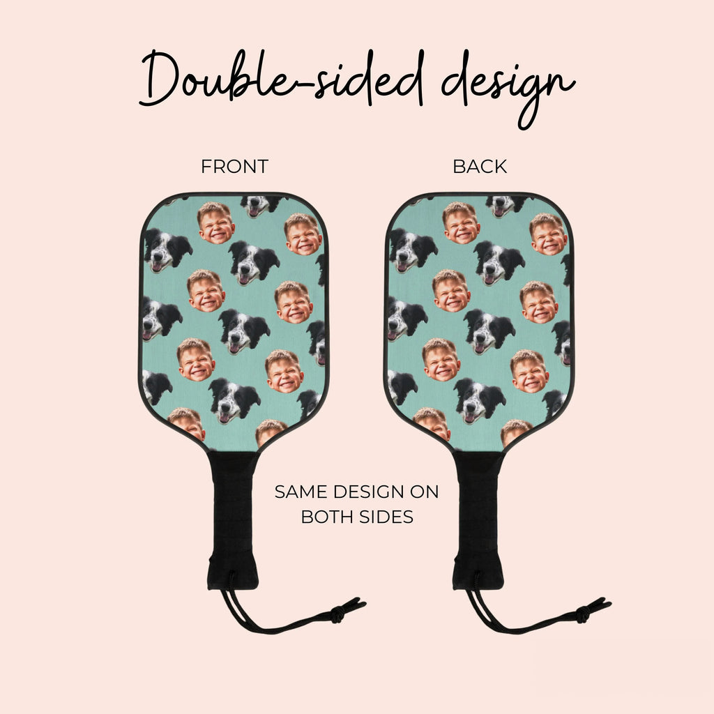 Custom Faces Pickleball Paddle